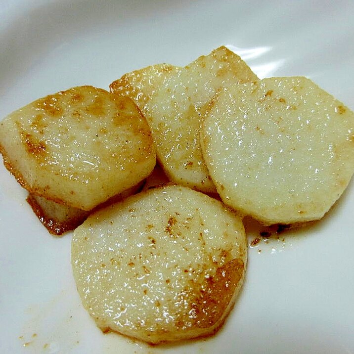 長いものバター醤油焼き